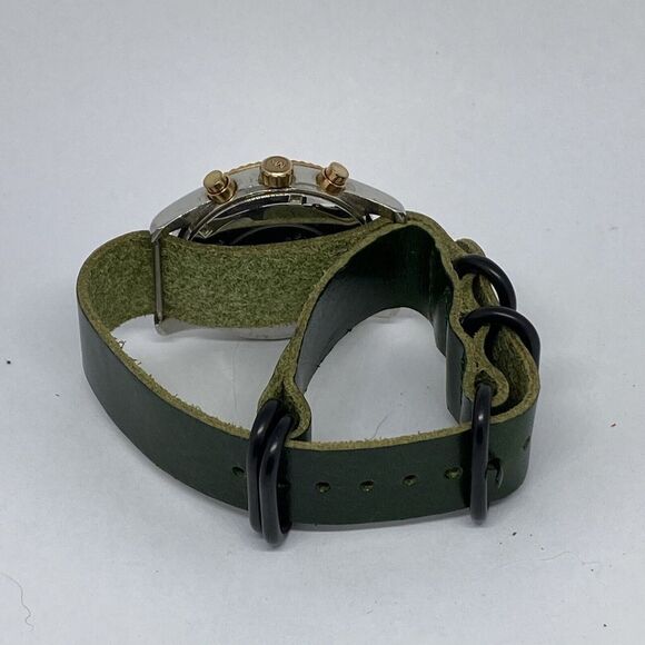 Michael Kors MK5735 Women's Green Leather Analog Dial Quartz Wrist Watch RQ227 - Picture 11 of 12